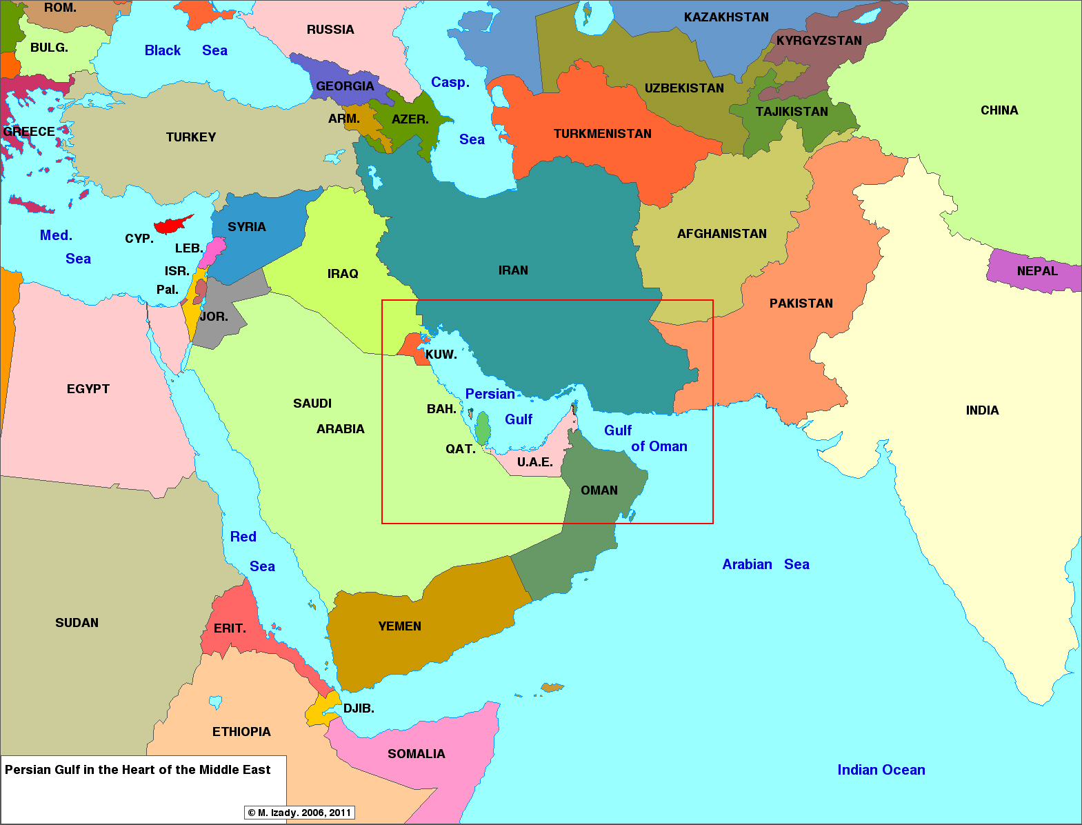 Подробная карта востока. Карта ближнего Востока со странами. Политическая карта ближнего Востока и средней Азии. Сирия и Иран на карте. Иран Ирак Сирия на карте.